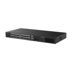 Switch L2, 24 x RJ45 1G PoE+, 2 x RJ45 1G, 2 x SFP 1G, Cloud Management - Ruijie Reyee RG-ES228GS-LP - imagine 2