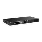 Switch L2, 24 x RJ45 1G PoE+, 2 x RJ45 1G, 2 x SFP 1G, Cloud Management - Ruijie Reyee RG-ES228GS-LP - imagine 3