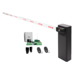 KIT complet bariera acces AUTO / 4 m, montaj universal ST/DR - MOTORLINE TURBO-4-LITE+ZUM75HTSL-4-KIT