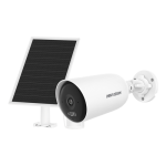 Camera 4G 4MP cu panou solar, lentila 2.8mm, IR 30m, WL 30m, Audio, IP66 - HIKVISION DS-2CFS04-4G-2.8mm