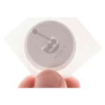 Set 5 etichete RFID/NFC autoadezive, 13.56 MHz, Ã25 mmc - CSAccess CST-NTAG213-5 - imagine 3
