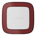 Indicator optic de alarma incendiu, Jeweller, wireless, EN 54, alb - AJAX EN54Indicator(W)-155911