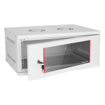 Rack perete 4U 19'' 542X400, capacitate incarcare 50 kg, RAL7035 - ASYTECH Networking ASY-4U-5440SBW - imagine 2