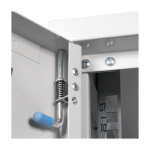 Rack perete 7U 19'' 542X400, capacitate incarcare 50 kg, RAL7035 - ASYTECH Networking ASY-7U-5440SBW - imagine 3