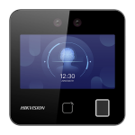 Terminal control acces recunoastere faciala, 4.3 inch touch screen, M1, Amprenta, WiFi - HIKVISION DS-K1T343MFWX-B-S
