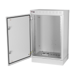 Cabinet rack exterior 16U 19'' 600x450, capacitate incarcare 300 kg, IP55, IK10 - ASYTECH Networking ASY-16U-6045EXIP55 - imagine 3