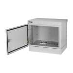 Cabinet rack exterior 7U 19'' 600x450, capacitate incarcare 300 kg, IP55, IK10 - ASYTECH Networking ASY-7U-6045EXIP55 - imagine 3