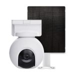 Camera IP PT Wi-Fi6 + Panou solar 5W, 8MP, baterie 10.400 mAh, Audio, IR 15m, Color 24/7 - EZVIZ CS-HB8/SP(4K) - imagine 2