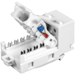 Set 25 buc. Keystone Jack Cat.6 tool-less, alb - TRENDnet TC-K25C6-25buc - imagine 4